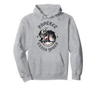 Protège Les Jeunes Trans Grunge Opossum Gothique Alternative Sweat à Capuche