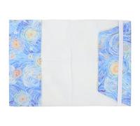 Protège-livre Artisanal en Tissu pour Cahiers A4 et Carnets Élégants | Housse Protectrice pour Journaux, Croquis et Agendas, Adaptée au Travail ux Lecteurs Passionnés