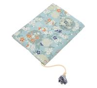 Protège-livre en Tissu Floral pour Journaux, Doux et Confortable | Protection les Taches, Couverture Réutilisable en Tissu, Adaptée aux Carnets, Style Floral