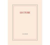 Protège-livre "Lecture" (papeterie) - - Collectif - Gallimard Papeterie - Papeterie