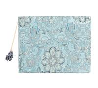 Protège-livres Décoratif A5 en Tissu, Couverture Réutilisable | Étui Ajustable Léger, Protection des Coins, Motif Imprimé, pour Journal, Carnet et Lecture