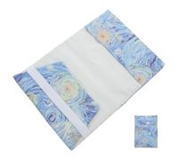 Protège-livres Textile A6 Lavable pour Journaux et Carnets | Tissu Léger, Format Extensible, Style Élégant, Pochette Portable, Usage Quotidien pour Cahiers