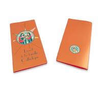 Protège-Livret de Famille Personnalisé - Élégance et Protection avec notre article fabriqué et personnalisé en France - SP0200a (Nacré Orange)