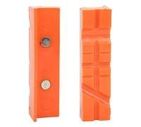 Protège-mâchoires multi-usage, 1 jeu Protecteur Jaw TPU Protège-étau magnétique Protection Pince Accessoires Accessoires 4.5in/6in fit Large gamme de vices(4.5")