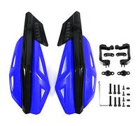 Protège-Main de Moto 7/8in 22mm ABS Protecteur résistant aux Chutes Universel pour Scooter de vélo électrique de Moto (Bleu) Garde-Main Main Vent Protecteur Guidon Vent déflecteur Guidon Bouclier Mot