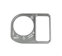Protège-main et interrupteur d'allumage en aluminium CNC conçus pour motos Forza 300/350 (gris)