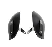 Protege Main Guidon Moto Pour BMW Pour Suzuki Pour VTT Pour UTV Moto Protège-mains Protecteur Guidon Déflecteur Vent Pièces Universelles(Black)