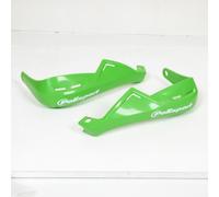 Protège Main Intégraux Vert Kawasaki Polisport Évolution Moto 50 À Boite Enduro