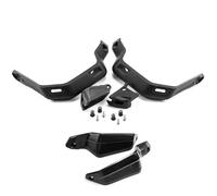 Protège-Main Moto Extensions De Garde-mains De Moto Pour X-ADV 750 Pour CRF1100L Pour L'afrique Pour Twin Pour Les Sports D'aventure 2020(Set B - Black)