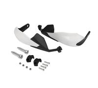 Protege Main Moto Garde-mains Universel 22MM Accessoires Moto Couvre-mains Couvre-barre Poignée Protège Mains(WHITE)