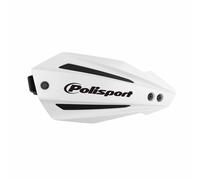Protege main moto polisport version ferme bullit fwa blanc (fixation incluse)