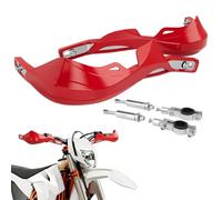 Protege Main Moto, pour Guidon Moto 22mm 28mm Surron Beta-Rouge