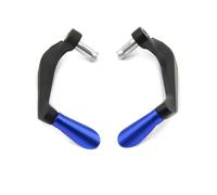 Protege Main Moto Pour MT-09 Pour MT09 Moto Universel 22mm Poignées Guidon Garde Leviers D'embrayage Frein Poignée Barre Protecteur Protège Mains(Blue)