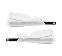 Protege Main Moto pour TENERE 700 2019-2020 2021 2022 2023 2024 : Kit Protection Guidon Pare-Brise avec Spoilers Protecteur Bouclier Main(Blanc)