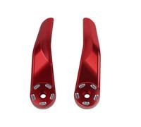 Protege Main Moto Protège-Mains De Guidon Moto pour Ducati MULTISTRADA 1200, MTS1200, MTS1260, MTS950, MTS 950, 1260 S, Protection Décorative Protège-Mains(Rouge)