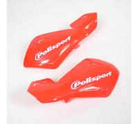 Protège Main Ouvert Rouge Honda Polisport Free Flow Lite Moto 50 À Boite Enduro
