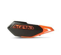 Acerbis X-Elite, gardes-mains Noir/Orange Noir/Orange