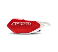 Protège-mains Acerbis X-Elite Rouge-Blanc Blanc