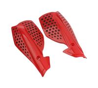 Protège-mains Bouclier Protège-mains Universels Moto Tout-terrain Pour Suzuki Protection Guidon Moto Enduro Et Motocross(ROUGE)