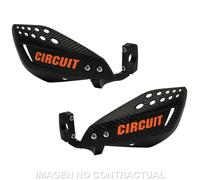 Protège Mains Circuit Vector Carbone Orange pour De Pièces Rechange Accessoires