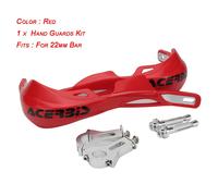 Protège-Mains De Guidon De Moto,Bouclier De Protection Pour Ktm,Honda,Yamaha,Suzuki,Honda,Rl,D343,Vélo Mx,22mm,28mm - Type 22mm Red