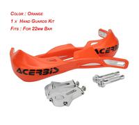 Protège-Mains De Guidon De Moto,Bouclier De Protection Pour Ktm,Honda,Yamaha,Suzuki,Honda,Rl,D343,Vélo Mx,22mm,28mm - Type 22mm Orange