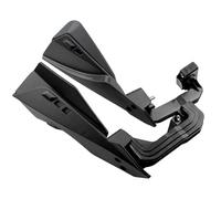 Protège-mains de guidon de moto Convient pour 80-650CC XR CR CRF pour 125-498CC RR 2T 4T 22MM protège-mains de moto ABS protège-mains Protection course Protege Main Moto(Black)