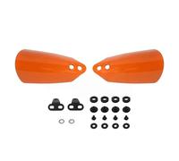Protège-mains de guidon de moto Convient pour Touring Electra Glide Road King Glide Freewheeler, protège-guidon à main, 2014 - 2020 Protege Main Moto(Orange)