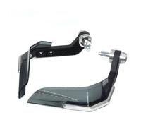 Protège-mains de guidon de moto Pour Moto Guzzi V9 Pour Roamer/pour Bobber/V85 TT/V7 Pour Pierre/bouclier De Protection Des Mains Spécial Pare-brise Protecteur De Main Guidon Gardes ( Color : Argent )