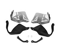 Protège-mains de guidon de moto, protecteur de main léger et durable de haute qualité pour S1000XR F800GS ADV R1200GS R1250GS Protection de conduite gris transparent (Grise)