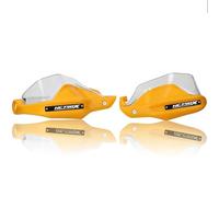 Protège-Mains De Guidon pour Moto pour NC750X 2023-2024 NC750 X MT DCT - Protection Coupe-Vent Et Poignées Housse Protection Pare-Brise(Jaune et Transparent)