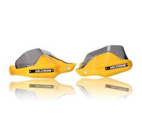 Protège-Mains De Guidon pour Moto pour NC750X 2023-2024 NC750 X MT DCT - Protection Coupe-Vent Et Poignées Housse Protection Pare-Brise(Jaune et Titane)