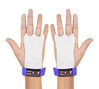 Protège-mains de gymnastique en cuir pour enfants débutants - Protection de la paume - Violet - Taille M