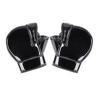 Protège-mains de moto - Moufles thermiques, coque résistante aux intempéries avec doublure douce, facile à installer sur divers guidons, équipement par temps froid pour véhicules tout terrain et vélos