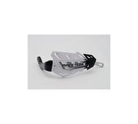 Generique Protège-mains RACETECH FLX réglable alu blanc