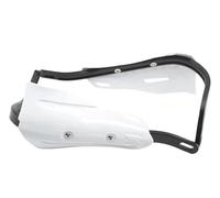 Protège-Mains Guidon Moto 22 Mm 28 Mm Protecteur Levier Frein Embrayage Guidon Protecteur Garde Main(White)