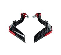 protège-Mains Guidon Moto A70X-Protection De Guidon Coupe-Vent Brosse Type De Guidon Housse De Protection De Poignée Dispositif De Protection De Guidon Kit De Protection des Mains(Black)