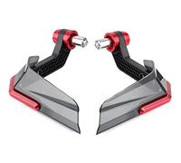 Protège-Mains Guidon Moto pour Yamaha pour MT-07 pour MT07 2021 Barre Brosse Garde-Main Déflecteur Vent Guidon Accessoires Garde-Main poignée de Guidon Garde (Color : Red)