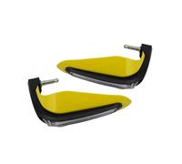 protège-Mains Guidon Moto Sangle De Protection De Levier De Frein pour VTT R1150R, R1150Gs, K1200S, GS 310, R1200Gs, Équipement De Protection Coupe-Vent(Yellow White Light)