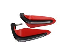 protège-Mains Guidon Moto Sangle De Protection De Levier De Frein pour VTT R1150R, R1150Gs, K1200S, GS 310, R1200Gs, Équipement De Protection Coupe-Vent(Red White Light)