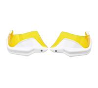 Protège Mains Guidon pour R pour NINET pour R9T pour pour Racer pour Urban G S pour Scramble 14-24 Moto Protège-Mains Bouclier Protège-Mains Pare-Brise(White Yellow Set)