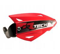 PROTÈGE-MAINS (HANDBARS) VERTIGO ATV COULEUR ROUGE (AVEC 3 TYPES DE SUPPORTS DE