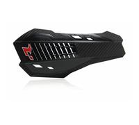 Protège Mains hp2 RACETECH Black pour Moto Pièces de Rechange Accessoires