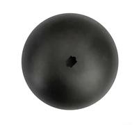 Protège-mains léger en alliage d'aluminium et de magnésium pour clôtures d'enfants - Réduit le risque d'abrasion et améliore la stabilité de la prise en main (noir)