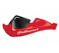 PROTÈGE-MAINS MODÈLE EVOLUTION INTEGRAL AVEC KIT DE MONTAGE 22MM COULEUR ROUGE