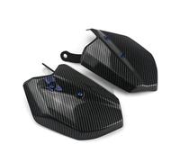 Protège-mains Moto À Montage Miroir Protecteur Pare-brise Pour ADV 150 160 2013 2014 2015 2016 2017 2018 2019 2020 2021 2022 2023 CFCKHPTHAZ(Carbon Black)