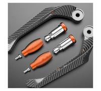 Protège-mains moto Pour CFMOTO NK Series 300NK NK300 650NK 250SR 450SR Moto Guidon Poignées Mains Garde Frein Leviers D’embrayage Protecteur(Orange)