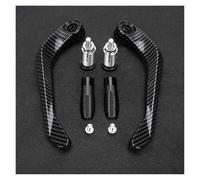 Protège-mains moto Pour YAMAHA YZF R1 R6 R3 2006-2024 2023 2022 2021 2020 2019 2018 Moto Guidon Poignées Frein Embrayage Leviers Garde Protecteur Garde-main(Noir)