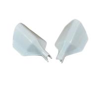 Protège-Mains Moto Protège-Mains avec Brosse Plastique pour Moto Une Paire pour XT350 XT600 XTZ750 Tenere 750 600 660Z TT350 TT600 Tenere 660 Protege Main Guidon Moto(Blanc)