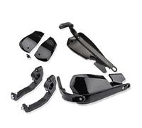 Protège-Mains Moto Protège-Mains Modifié pour Moto, pour Kaiyue 800, pour KOVE 800X, avec Poignée Coupe-Vent Et Klaxon Moto Garde-Main(Black Set)